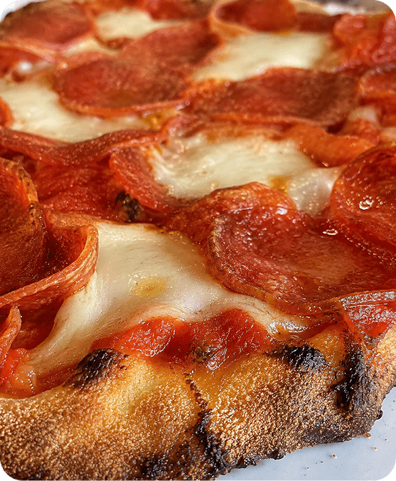 Pepperoni pizza